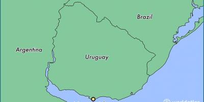 Montevideo Uruguay haritası 